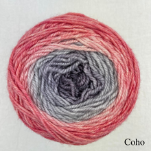 Load image into Gallery viewer, Ombré Elf Hat Knitting Kit | Freia Handpaints Superwash Merino Silk Sport & Knitting Pattern (#301)