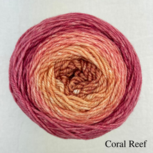 Load image into Gallery viewer, Ombré Elf Hat Knitting Kit | Freia Handpaints Superwash Merino Silk Sport & Knitting Pattern (#301)