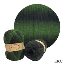 Load image into Gallery viewer, Kauni Effektgarn Garter Stitch Scarf Knitting Kit | Kauni Effektgarn & Knitting Pattern (#245)
