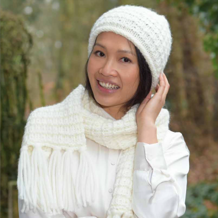 Eliza Hat & Scarf Knitting Kit | Juniper Moon Beatrix