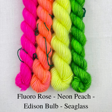Load image into Gallery viewer, Unicorn Tails Ribbed Beanie Knitting Kit (Adult version) | Madelinetosh Unicorn Tails & Knitting Pattern (#314)