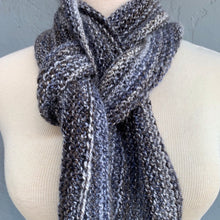 Load image into Gallery viewer, Tanglewood Garter Scarf Knitting Kit | Tanglewood Cashmere & Knitting Pattern (#182-4)