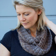 Load image into Gallery viewer, Artyarns Ensemble & Tanglewood Ribbed Cowl Knitting Kit | Artyarns Ensemble, Tanglewood, & Knitting Pattern (#296B)