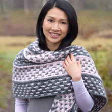 Load image into Gallery viewer, Alisa Wrap Knitting Kit | Juniper Moon Beatrix