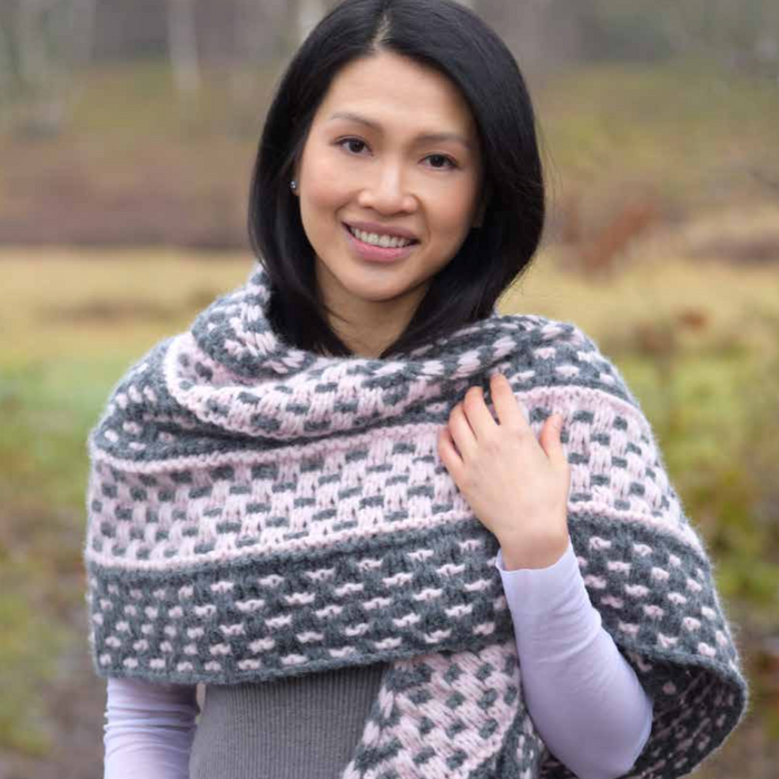 Alisa Wrap Knitting Kit | Juniper Moon Beatrix