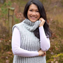 Load image into Gallery viewer, Nadya Slipover Knitting Kit | Juniper Moon Beatrix