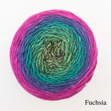 Load image into Gallery viewer, Ombré Elf Hat Knitting Kit | Freia Handpaints Superwash Merino Silk Sport & Knitting Pattern (#301)