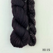 Load image into Gallery viewer, Artyarns 400 Yard Shawl Knitting Kit | Artyarns Merino Cloud, Beaded Mohair and Sequins & Knitting Pattern