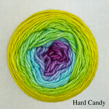 Load image into Gallery viewer, Ombré Elf Hat Knitting Kit | Freia Handpaints Superwash Merino Silk Sport & Knitting Pattern (#301)