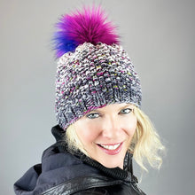 Load image into Gallery viewer, Fadient Hat Knitting Kit | MollyGirl Rock Star DK