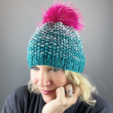 Load image into Gallery viewer, Fadient Hat Knitting Kit | MollyGirl Rock Star DK