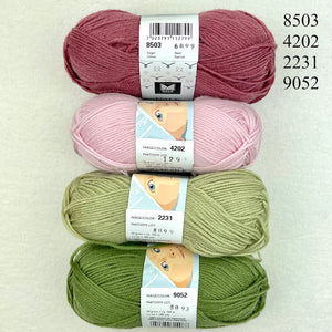Gradient Baby Blanket (Baby Ull version) Knitting Kit | Dale Garn Baby Ull & Knitting Pattern (#292)