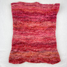 Load image into Gallery viewer, Tanglewood Diagonal Feather & Fan Cowl Knitting Kit | Tanglewood Cashmere & Knitting Pattern (#182-2)