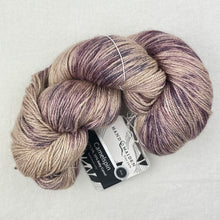 Load image into Gallery viewer, Vertical Feather & Fan Cowl Knitting Kit | Hand Maiden Camelspin & Knitting Pattern (#192F)