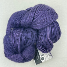 Load image into Gallery viewer, Vertical Feather & Fan Cowl Knitting Kit | Hand Maiden Camelspin & Knitting Pattern (#192F)