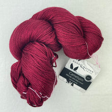 Load image into Gallery viewer, Diagonal Feather & Fan Cowl Knitting Kit | Hand Maiden Camelspin & Knitting Pattern (#192E)
