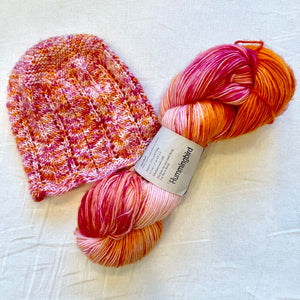 Chevron Baby Hat Knitting Kit | Mrs. Crosby Satchel & Knitting Pattern (#290)