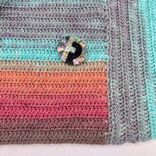 Load image into Gallery viewer, Krista Wrap Crochet Kit | Freia Superwash Merino Silk Sport & Crochet Pattern (#390)