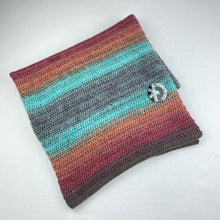 Load image into Gallery viewer, Krista Wrap Crochet Kit | Freia Superwash Merino Silk Sport & Crochet Pattern (#390)