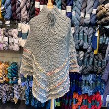 Load image into Gallery viewer, Rustic Handspun Poncho Knitting Kit | Knit Collage Sister, Cast Away &amp; Knitting Pattern
