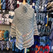 Load image into Gallery viewer, Rustic Handspun Poncho Knitting Kit | Knit Collage Sister, Cast Away & Knitting Pattern