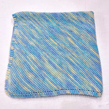 Load image into Gallery viewer, Diagonal Baby Blanket (Lorna's version) Knitting Kit | Lorna's Laces Shepherd Worsted & Knitting Pattern (#086)