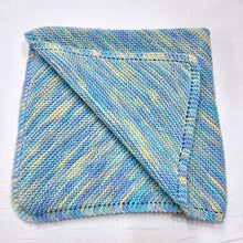 Load image into Gallery viewer, Diagonal Baby Blanket (Lorna&#39;s version) Knitting Kit | Lorna&#39;s Laces Shepherd Worsted &amp; Knitting Pattern (#086)
