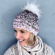 Load image into Gallery viewer, Fadient Hat Knitting Kit | MollyGirl Rock Star DK