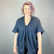 Load image into Gallery viewer, Oritatami Vest Knitting Kit | ITO Kinu, Rowan Kidsilk Haze & Knitting Pattern (#312)