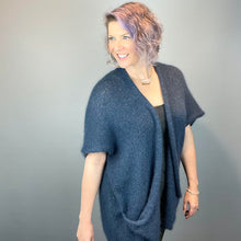 Load image into Gallery viewer, Oritatami Vest Knitting Kit | ITO Kinu, Rowan Kidsilk Haze & Knitting Pattern (#312)