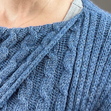 Load image into Gallery viewer, Origami Cabled Pullover Knitting Kit | Cascade Pure Alpaca & Knitting Pattern (#288B)