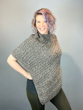 Load image into Gallery viewer, Queensland Cabled Poncho Knitting Kit | Queensland Kathmandu Aran & Knitting Pattern