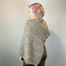 Load image into Gallery viewer, Queensland Cabled Poncho Knitting Kit | Queensland Kathmandu Aran & Knitting Pattern