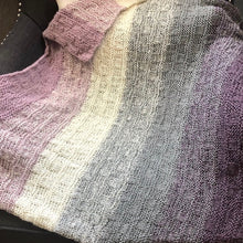 Load image into Gallery viewer, Gradient Baby Blanket (Alpaca Soxx version) Knitting Kit | Lang Yarns Alpaca Soxx & Knitting Pattern (#292)