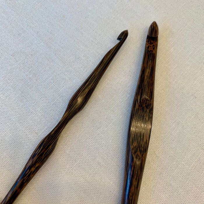 Palmwood Crochet Hooks