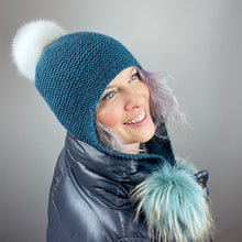 Load image into Gallery viewer, mYak Earflap Hat Knitting Kit | mYak Baby Yak Medium &amp; Knitting Pattern (#305)
