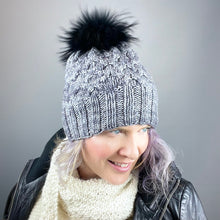 Load image into Gallery viewer, Allover Cabled Hat (Tosh Merino Version) Knitting Kit | Tosh Merino & Knitting Pattern (#299)