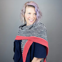 Load image into Gallery viewer, Cormo Shawlette Knitting Kit | Elemental Affects Cormo & Knitting Pattern (#341)