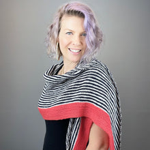Load image into Gallery viewer, Cormo Shawlette Knitting Kit | Elemental Affects Cormo & Knitting Pattern (#341)