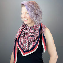 Load image into Gallery viewer, Cormo Shawlette Knitting Kit | Elemental Affects Cormo & Knitting Pattern (#341)