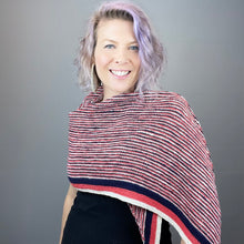 Load image into Gallery viewer, Cormo Shawlette Knitting Kit | Elemental Affects Cormo & Knitting Pattern (#341)