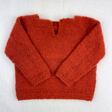 Load image into Gallery viewer, Easiest Baby Sweater Ever (Cashmere 16 version) Knitting Kit | Lana Grossa Cashmere 16 Fine & Knitting Pattern (#320C)