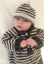 Load image into Gallery viewer, Arequipa Baby Pullover & Matching Hat Knitting Kit | Anzula For Better or Worsted & Knitting Pattern (#310)