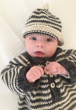 Load image into Gallery viewer, Arequipa Baby Pullover & Matching Hat Knitting Kit | Anzula For Better or Worsted & Knitting Pattern (#310)