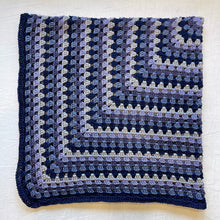 Load image into Gallery viewer, Granny Square Baby Blanket (Cascade version) Crochet Kit | Ultra Pima Cotton &amp; Crochet Pattern (#159)
