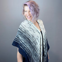 Load image into Gallery viewer, Off-Center Faded Shawlette Knitting Kit | Smooshy with Cashmere &amp; Knitting Pattern (#322)
