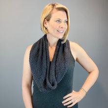 Load image into Gallery viewer, Cashmere Glitter Cowl Knitting Kit | Artyarns Cashmere Glitter & Knitting Pattern (#366)