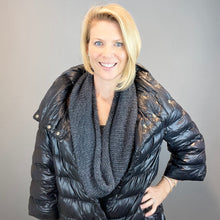 Load image into Gallery viewer, Cashmere Glitter Cowl Knitting Kit | Artyarns Cashmere Glitter & Knitting Pattern (#366)