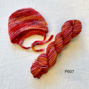 Baby and Preemie Bonnet Knitting Kit | Koigu Premium Merino & Knitting Pattern (#315)