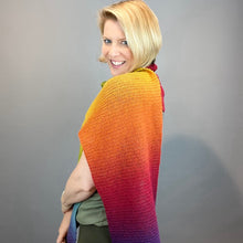 Load image into Gallery viewer, Kauni Effektgarn Garter Stitch Scarf Knitting Kit | Kauni Effektgarn & Knitting Pattern (#245)